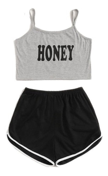 conjunto cropped tumblr