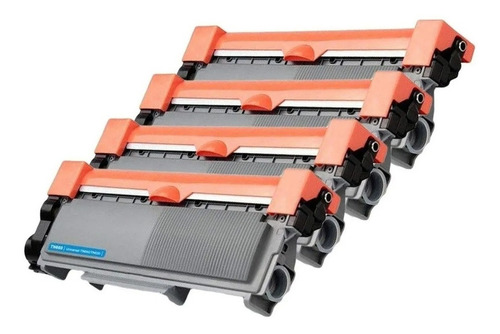 Kit Com 5 Toner Compativel Brother Tn2370 Tn2340 Tn660 L2540