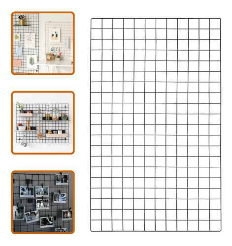 Memory Board Painel De Fotos Tela Aramada 60x100cm