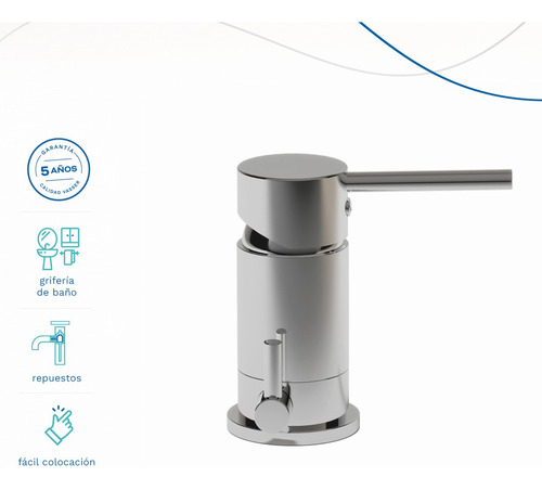 Griferia Baño Vasser Lyra Monocomando Cromado Bidet Metal