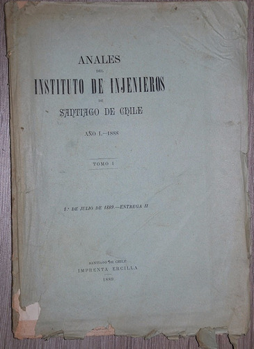 Anales Instituto Ingenieros 1889 Planos