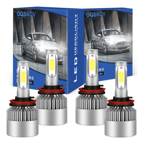 Para Kits Led H11 De Luces Altas Y Bajas Freightliner Cascad