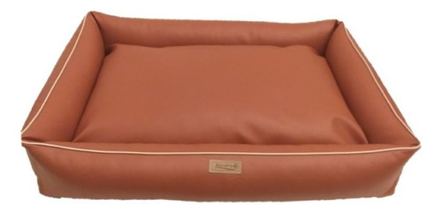 Cama Pet Impermeável Cachorro Couro Brescia 70x100 Cm