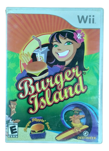 Burger Island Juego Original Nintendo Wii 