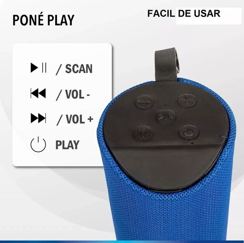 Parlante Portátil Bluetooth Portable Wireless Speaker