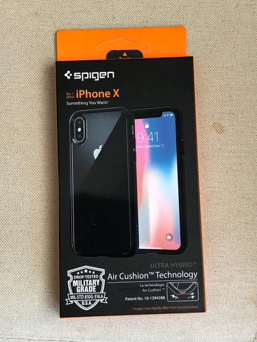 Capa Silicone Spigen Ultra Hybrid iPhone X Original