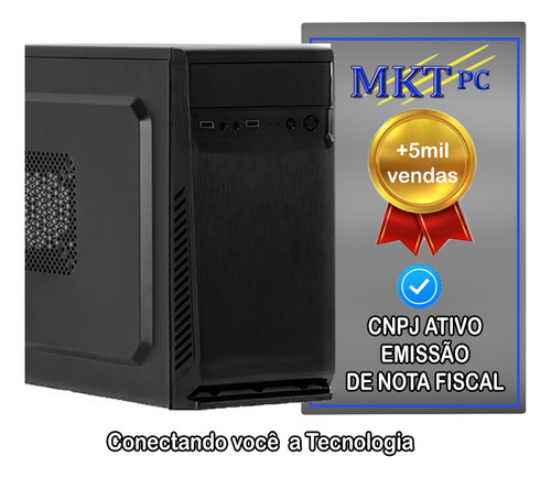 Computador Completo Intel I5, 8gb Ram, Ssd 256, Monitor 19