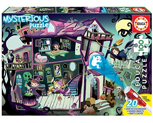 Educa - Mysterious Junior Puzzles. Haunted House. Rompecabez