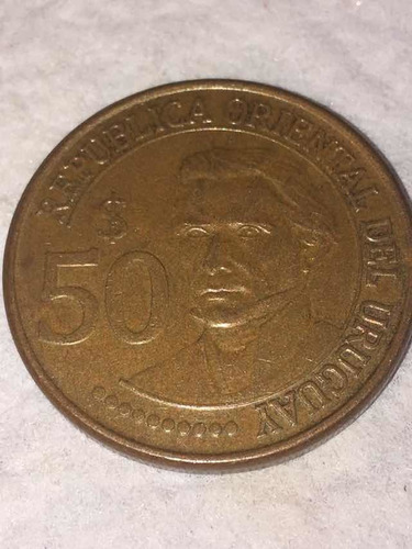 Moneda Uruguay 50 Pesos Bicentenario Conmemorativa 1811-2011