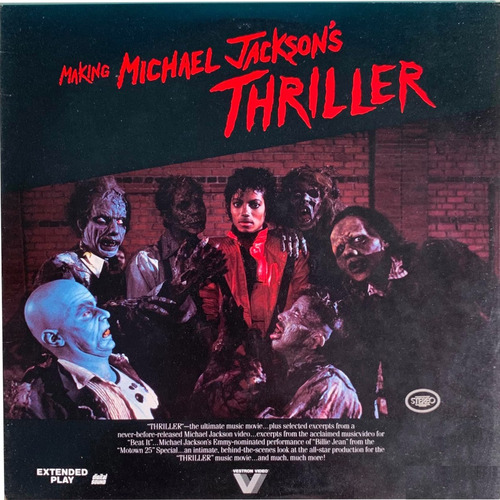 1983 Vhs Making Of Michael Jackson's Thriller By Vestron