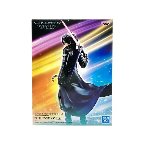 Figura Sao Alicization War Of Underworld Kirito Banpresto