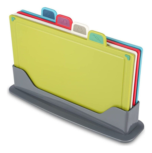 Tabla De Cortar De Cocina Multicolor Antibacteriana