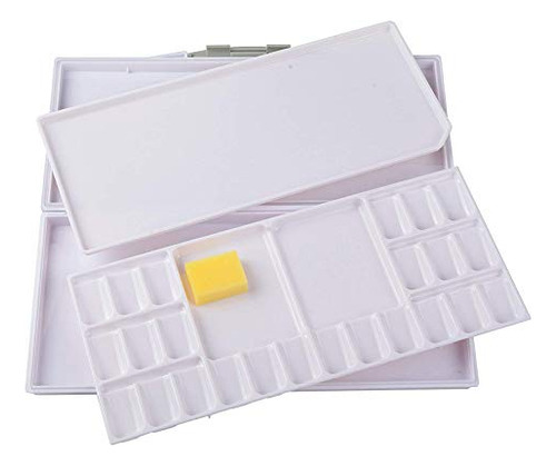 Airtight Leak-proof Watercolor Palette, 24 Slightly Slo..