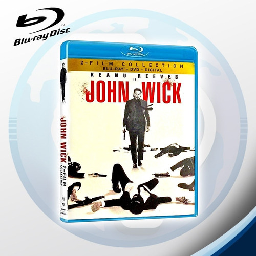 Blu Ray John Wick 2 Film K Reeves Original Dvd 