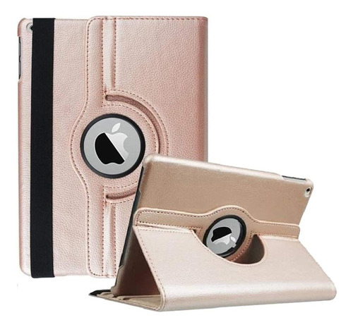 Funda iPad 2,3,4 Soporte Giratorio 360 Grados/ Rose Gold