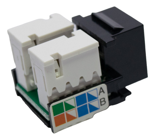 Conector Rj45 Hembra 8p8c Categoria 5 A Y B