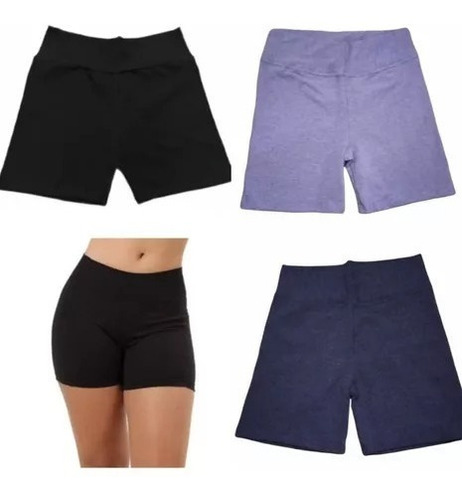 Pack 2  Short Calza Corta Doble Costura