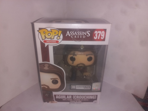 Funko Pop! 379 Assassins Creed Aguilar Crouching Loot Crate (Usado)