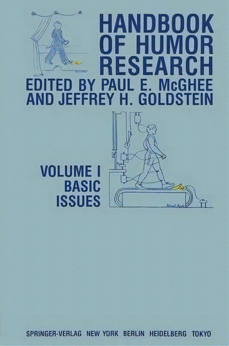 Handbook Of Humor Research : Volume 1: Basic Issues, De P.e. Mcghee. Editorial Springer-verlag New York Inc., Tapa Blanda En Inglés
