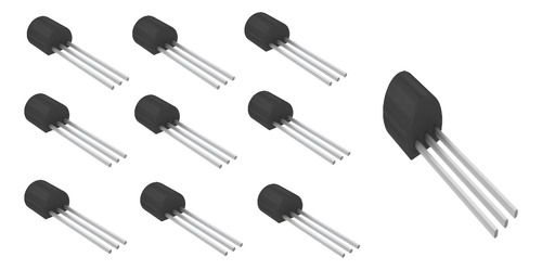 10x Transistores Bc636 Pnp Epitaxial Silicon