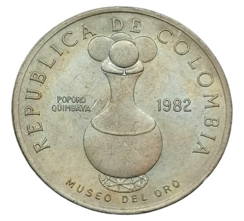 Colombia Moneda 20 Pesos 1982