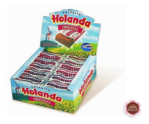 Bocadito Holanda Arcor X50 Unidades - Oferta Sweet Market