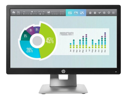 Hp Monitor Elite Display Led Full Hd E202 20 Pulgadas