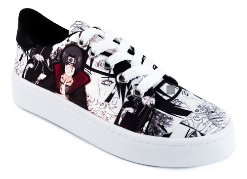 Tenis Itachi Anime Clan Uchiha Manga Sharingan Moda 425-biu