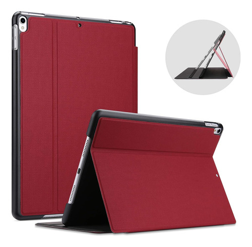 Procase Funda Para iPad Air 3 10.5 2019 iPad Pro 10.5 Rojo