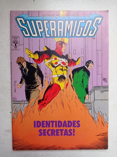 Hq Superamigos Nº 43 - Lanterna Verde - Ed. Abril - 1988 