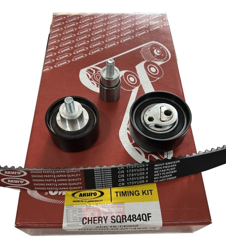 Kit De Distribucion Chery Tiggo 2.0 16v Dohc Akuro Criquet