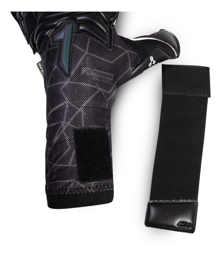 Imagen 5 de 8 de Guante Rinat Xtreme Guard Pro Broche Removible Negro