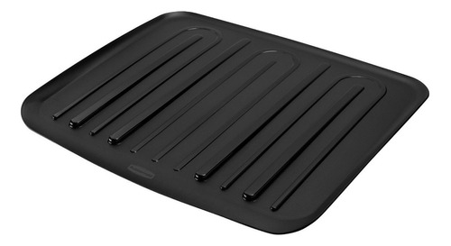 Bandeja Tabla Para Locero Escurridor De Platos Rubbermaid Gd Color Negro