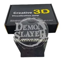 Comprar Lamparas 3d Luces Led Diseño Kimetsu No Yaiba En Acrílico 