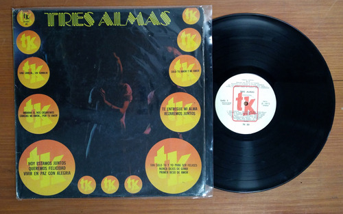 Tres Almas Una Caricia Un Sonreir 1975 Disco Lp Vinilo