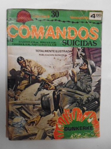 Comandos # 12 Edit.comercan Colombia - Mini Comic En Físico