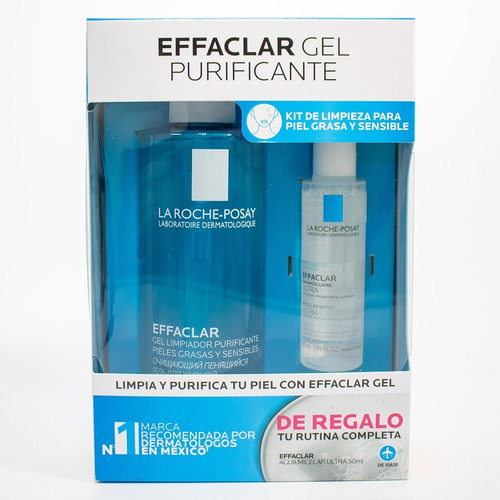 La Roche Posay Effaclar Gel Limpiador 400ml Pack Con 50 Ml