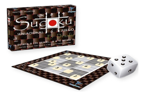 Juego De Mesa Sudoku El Desafio Toto Games