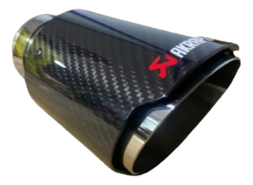 Puntera Akrapovic En Fibra De Carbono Y Acero Inoxidable Br 