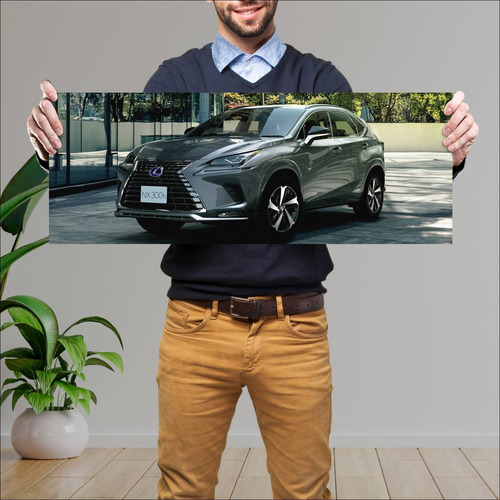 Cuadro 30x80cm Auto 2020 Lexus Nx Hybrid Spice A 679