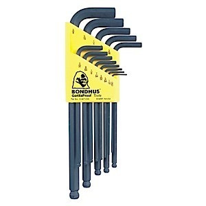 Imagen 2 de 6 de Juego Llave Allen Bondhus Blx13 13pz.0.5 A 3/8' 10937