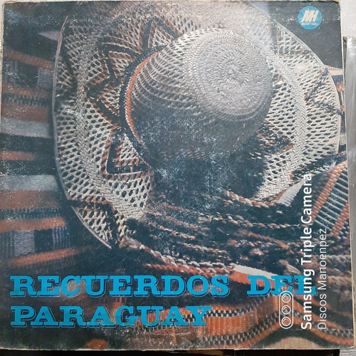 Vinilo Recuerdos Del Paraguay Interpretes Varios F4