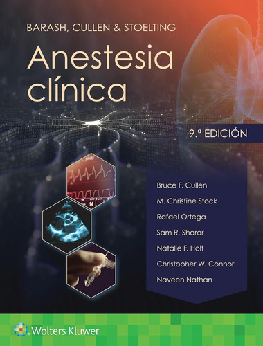 Barash Anestesia Clínica 9ed Nuevo Tapa Dura