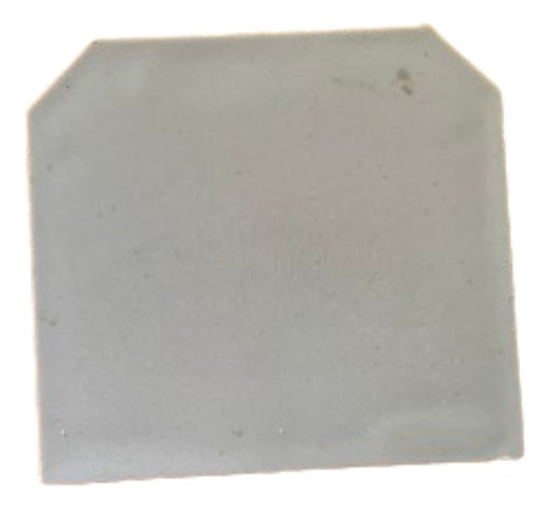 Pack 5 Borne Gris 4mm2 - 40a + 1 Tapa Final + 2 Tope Borne
