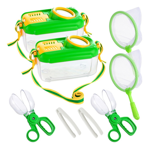 Juego De 2 Atrapadores De Insectos Para Niños, Kit De
