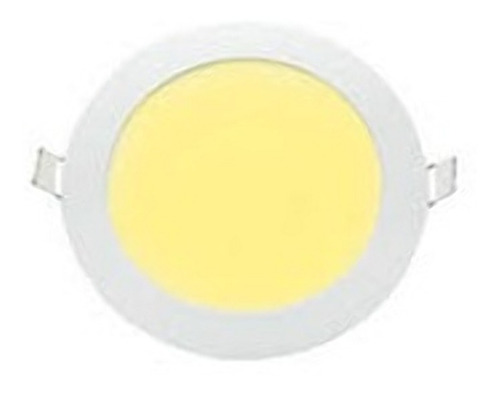 Lampara De Empotrar Led Circular 9w 85/265v 3000k Hammer