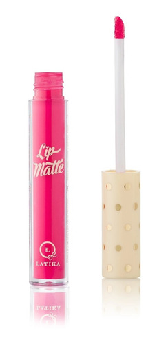 Labial Liquido Con Efecto Mate, Duradero Latika -- Boom Shop