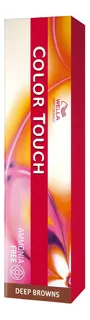 Wella Color Touch Coloração 60g Todas As Cores Tom 6/7 - Louro Escuro Marrom