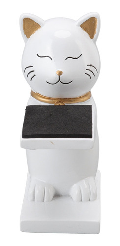 Soporte Para Exhibición De Reloj, Figura De Gato, Decoración