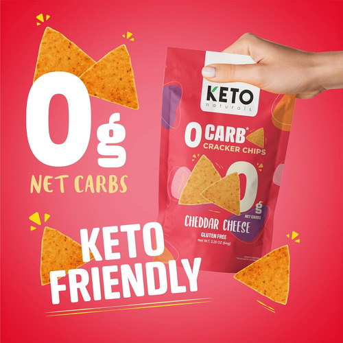 Galletas Keto Cero Carbohidratos Sin AzĂșcar (queso Cheddar)
